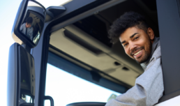 preventing driver turnover with smiling man