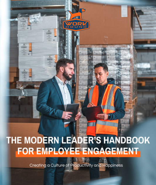 The Modern Leader's Handbook for Employee Engagement eBook cover